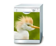 Decusto Autocollant Punk Bird â Autocollant pour Lave Vaisselle