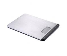 Swiss Home Balance de Cuisine en métal, Plastique, matériau électrique, Argent, 23 x 15,8 x 2,2 cm