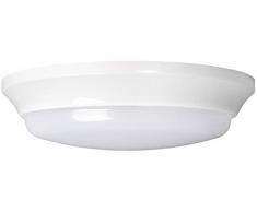 Airam 4116170 Rio plafonnier à lED circulaire 12 W, blanc, 305 x 80 mm