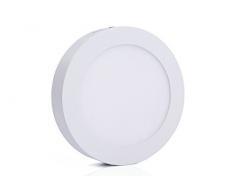 BES 24291 Plafonnier Panneau LED, 18 W, lumière Froide, Rond Futura