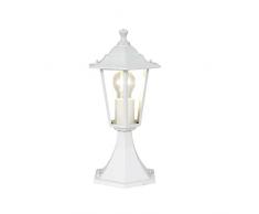 Garza Aura Applique murale Sobremuro E27, Blanc et Bleu