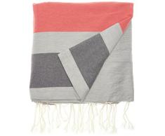 1001 Foutas 1-006-0002 Serviette de Plage Coton Gris Clair