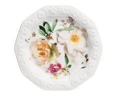 Rosenthal 10430-407165-25402 Coupelle 2, Porcelaine, Rose, 11,1 x 11,1 x 2 cm