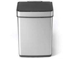 Trebs Poubelle Ã pÃ©dale Sensor en Acier Inoxydable 50 l