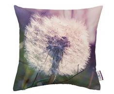 Tom Tailor 564146 T-Blowball Coussin Coton Violet 40 x 40 x 1 cm