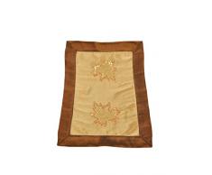 Bellanda Set de Table, Polyester, Marron, 50 x 35 x 0,5 cm