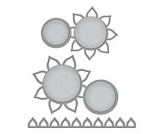 Spellbinders Shapeabilities Tournesol Porte Photo Die, Marron