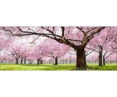 Pro-Art-Bilderpalette gLA1167C sous Verre Motif Colourful Trees-Multicolore