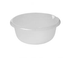 keeeper Bol Mélangeur Universel avec Bec Verseur, Rond, 6 l, à 32 cm, Björk, Transparent