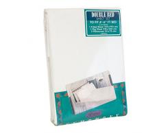 Regency Royal Drap 50Â % coton/50Â % Polyester Blanc Lit Double