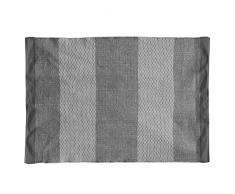 THE HOME DECO FACTORY HD5013 Tapis, Coton, Gris, 200 x 140 x 0,5 cm