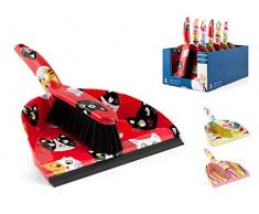 Home 9402300 Lot de 6 spatules avec brosses décoration assorties ustensiles de cuisine