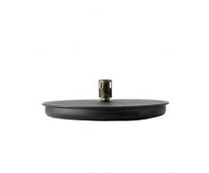 Menu Lampe à Huile 4773539, métal Noir, 23 x 23 x 7 cm