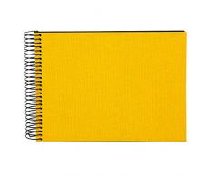 Goldbuch Bella Vista Album Photo Ã Spirales, Lin, Jaune, 23 x 17 cm