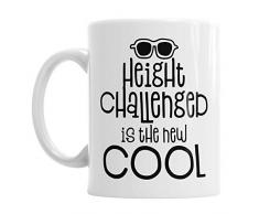 Gift Original Tasse à café en céramique « H Challenged is The New Cool » de 325 ML.