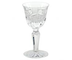 Verre de Bohême Lady Verres à Liqueur et ciseles, Verre, 5 x 5 x 10 cm, 6 pièces