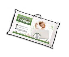 V.I.P. Very Important Pillow V.I.P. Oreiller Memory Protect, 48 x 78, 95% Polyester, 5% Fibre de Bambou, fabriquÃ© en Italie, Blanc