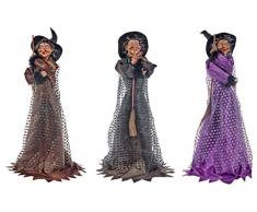 Comarco Sa Pack 3 Befane sur Balai Robe Organza 70 cm