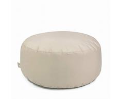 Outbag Cake Pouf, Beige, 90 x 90 cm