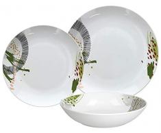 Tognana ME070185587 Service de table 18 piÃ¨ces en porcelaine