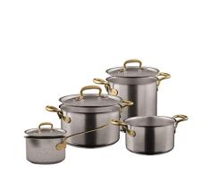 Sambonet 1965Â Vintage Set Antique Faitout INOX 4Â piÃ¨ces.
