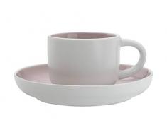 Maxwell Williams Tint Demi Tasse à Expresso et Soucoupe Rose 100 ML