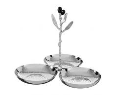 Premier Housewares 0507398 Saladier Rond en Acier Inoxydable