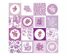 Knorr Prandell 33 x 33 cm-Isabella Serviettes de Table Multicolore