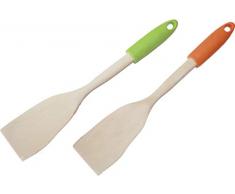 Fackelmann spatule en Bois avec Manche en Plastique 32Â cm