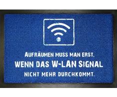 Empire Interactive 662965 Paillasson en polypropylÃ¨ne Motif WLAN et Inscription 60 x 40 cm [en Langue Ã©trangÃ¨re]