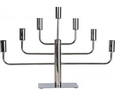 Star 132-04 Bougeoir de fenÃªtre, MÃ©tal, 15 W, Argent, 5.7 x 4.0 x 1.0 cm