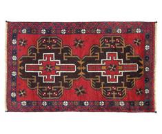 Eden Carpets kezil Tapis nouÃ© Ã la Main, Coton, Multicolore, 86Â x 141Â cm