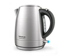 Taurus Selene Compac â Chauffe Eau (2200 W, carafe sans câble, filtre amovible), couleur argent