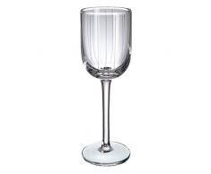 Verre de Bohême Merit Verres à vin Blanc, Verre, 6.5 x 6.5 x 21 CM, Lot de 2