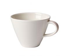 Villeroy & Boch CaffÃ¨ Club Uni Pearl Tasse Ã cafÃ©, 220 ml, Porcelaine Premium, Blanc/Rose