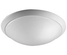 Vivida - Moon Plafonnier LED Rond Avec Cadre Blanc Ã455Mm 30W