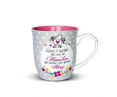 Sheepworld 44399 Tasse, Porcelaine, Mehrfarbig, 10,5 x 10,5 x 11 cm