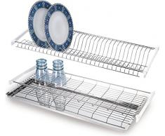 Ãgouttoir Ã vaisselle Trio inoxydable cm.56