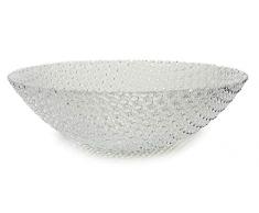 Ar 30366 Saladier en verre gaufrÃ© 30 x 9 cm