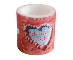 SÃ¼-Verlag poÃ©sie 98204 photophore en Forme de cÅur, Ã¸ 8,5 x 8 cm