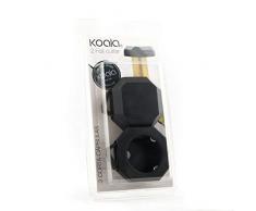 koala Foil Cutter Corta-capsulas, Plastique et ABS, Noir, 6Â x 1.8Â x 6Â cm, Lot de 2