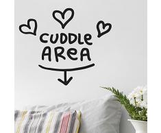 Chispum VIGRA003Se - Sticker décoratif, 28 x 31 cm, Design Cuddle Area