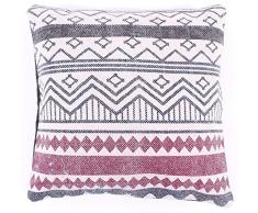 La Finesse - Housse de Coussin carrÃ©e dÃ©corative 50 x 50 cm pour la Maison en Coton pour Salon, canapÃ©, Chambre Ã Coucher, Tissu colorÃ©, Taille Unique