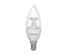 Vivida - E14 Bougie Filament LED 5W 3000K 440Lm