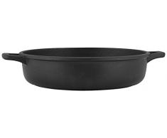 Home Granchef Sauteuse, RevÃªtement AntiadhÃ©rent avec 2 PoignÃ©es, Ronde, Aluminium MoulÃ© sous Pression, Noir, 36 cm