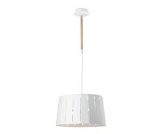 Projecteur Barcelona Mix 29968-Pendentif 60 mÃ©tal Couleur : Blanc