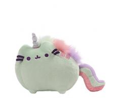 GUND- PUSHEENICORN Musicale Verte Peluche, 4060842 Pusheen Licorne, 19 x 7,6 x 15,2 cm