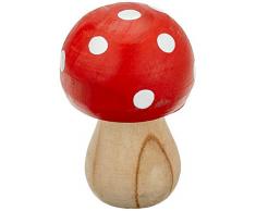 Schima Parasol rond en bois 6 x 4 cm
