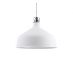 Leitmotiv LM1401 Lampe à Suspension, Fer, 40 W, Blanc, Taille L