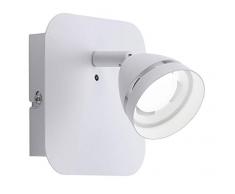 Trio Leuchten 850010131 Smart Home Applique Murale, Métal, Blanc Mat